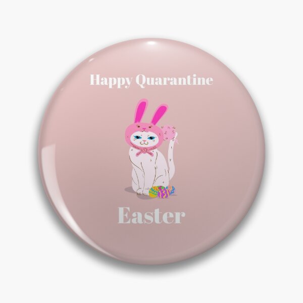 Item preview, Copy of Happy Quarantine Easter Catbunny design  designed and sold by boopsblunt.
