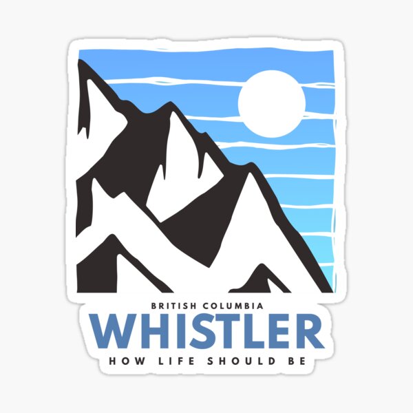 Whistler BC Sticker