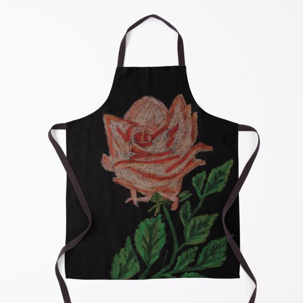 Item preview, rose flower painting pastel technique designed and sold by pineappledizajn.