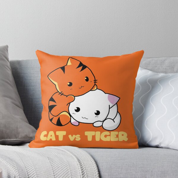 Item preview, Cat vs Tiger Kawaii designed and sold by Altohombre.