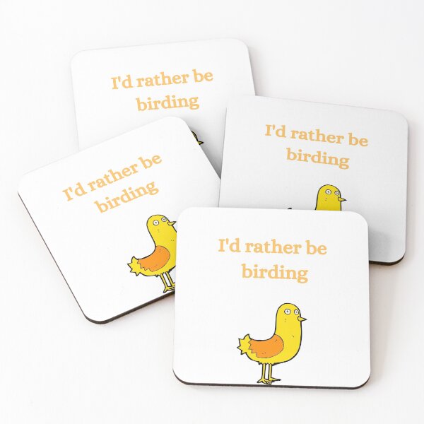 Item preview, I'd Rather Be Birding designed and sold by Hollin Stafford.