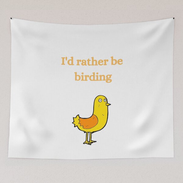 Item preview, I'd Rather Be Birding designed and sold by Hollin Stafford.