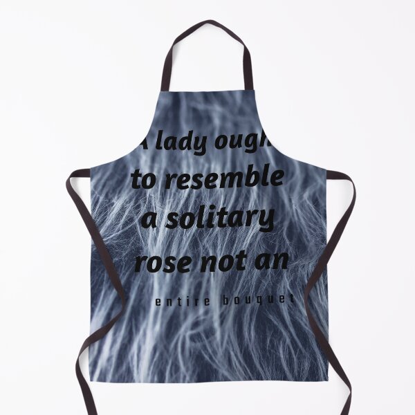 Aperçu de l'œuvre Une dame devrait ressembler à une rose solitaire et non à un bouquet entier. créée et vendue par ShoppinOnline24.