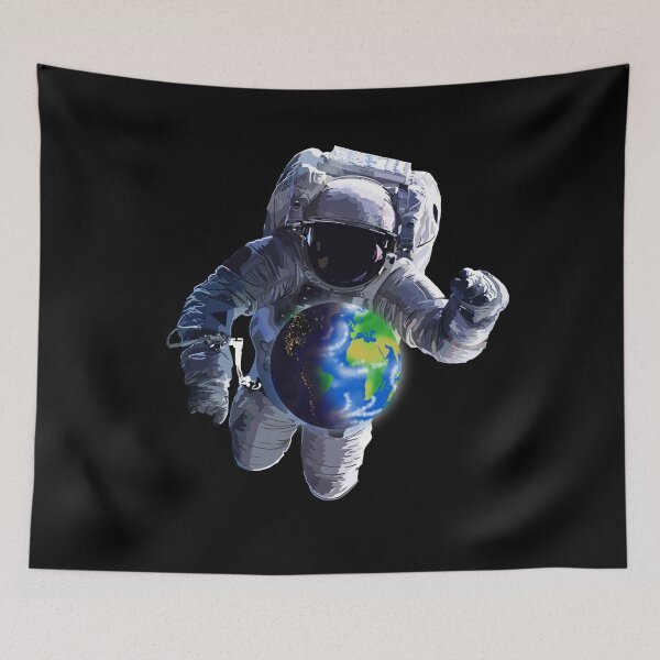 Item preview, Astronaut Observing Earth designed and sold by Gerhanj.