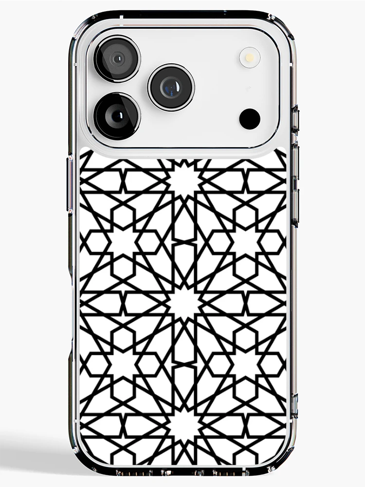 Thumbnail 1 of 5, iPhone Case, Geometric Islamic Pattern designed and sold by NeteDesign.