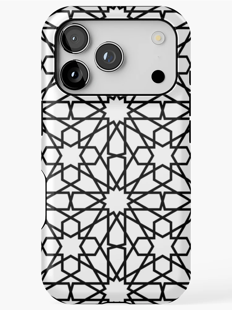Thumbnail 1 of 4, iPhone Case, Geometric Islamic Pattern designed and sold by NeteDesign.