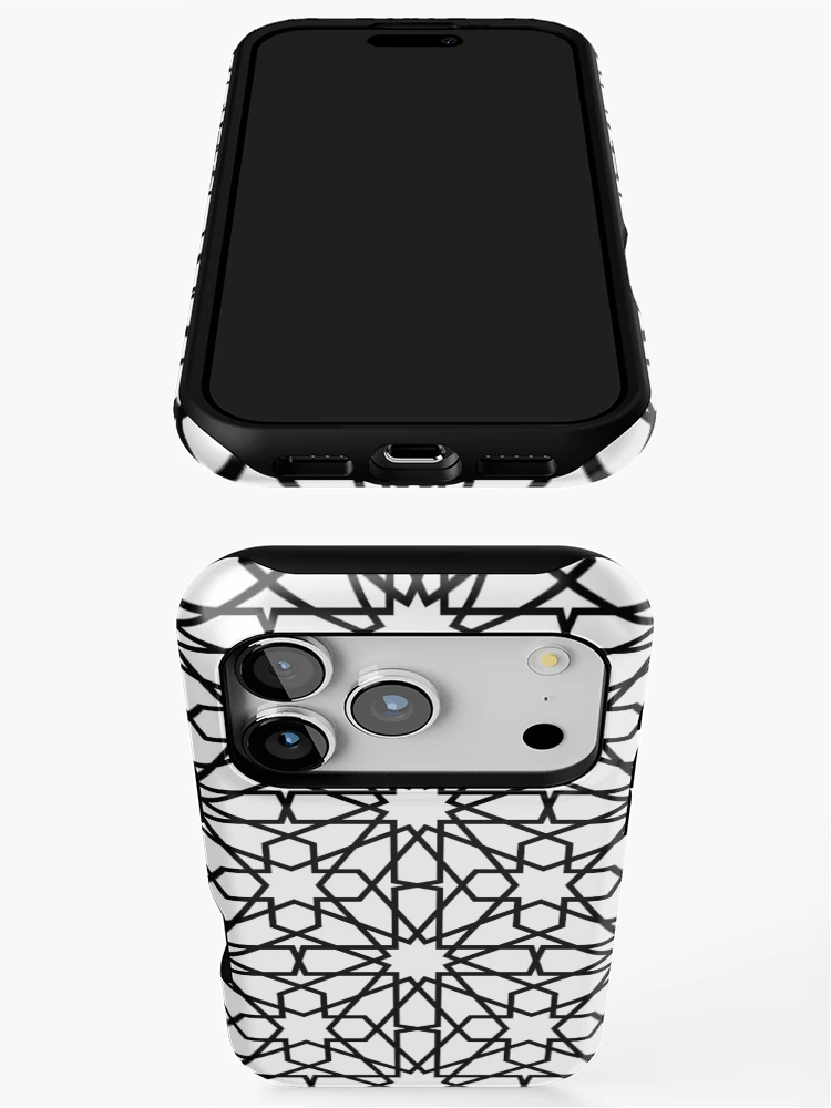 Thumbnail 3 of 4, iPhone Case, Geometric Islamic Pattern designed and sold by NeteDesign.