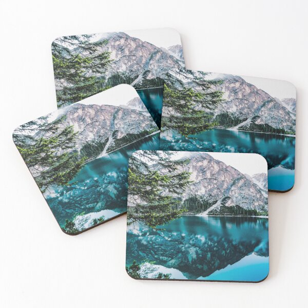 Item preview, Lake And Mountain under White sky designed and sold by Haidary.