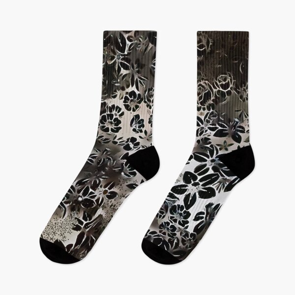 Item preview, Dark Chocolate Flower Pattern designed and sold by ClassicalAnime.