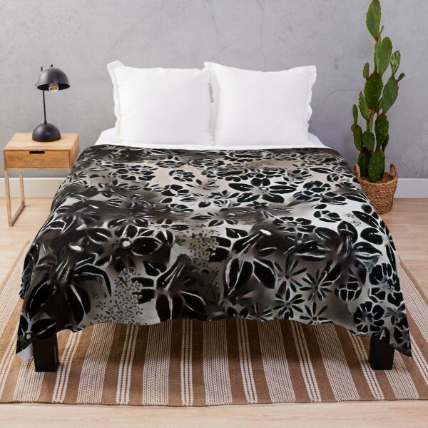 Item preview, Dark Chocolate Flower Pattern designed and sold by ClassicalAnime.