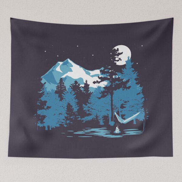 Item preview, Hammock Under The Stars designed and sold by LazyBuffalo.