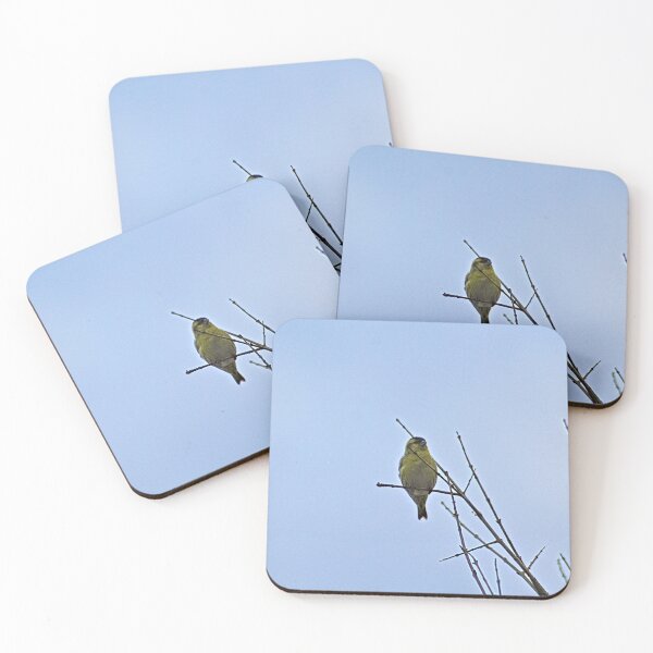 Item preview, Little Yellow Bird Tree Bare Branches designed and sold by Anna Lemos.