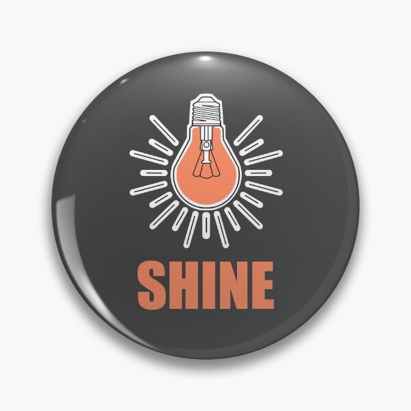 Item preview, peach shine bright lightbulb designed and sold by weilertsen.