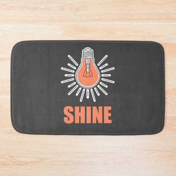 Item preview, peach shine bright lightbulb designed and sold by weilertsen.