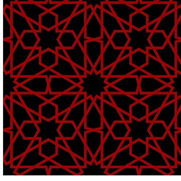 Artwork thumbnail, Geometric Islamic Pattern by NeteDesign