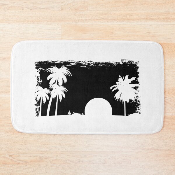 Item preview, Sunset Beach Framed Summertime Sun Palms Enjoy Your Life designed and sold by Paulina Vanlife.