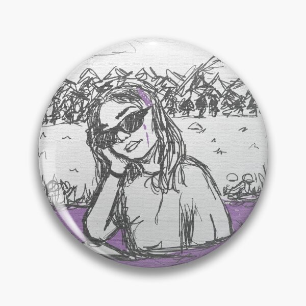 Item preview, Purple Rain Girl Crying designed and sold by notanaveragebea.