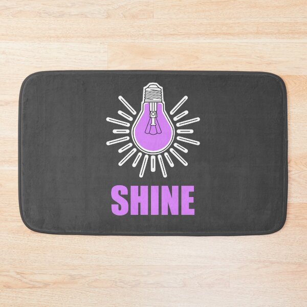Item preview, purple shine  lightbulb designed and sold by weilertsen.