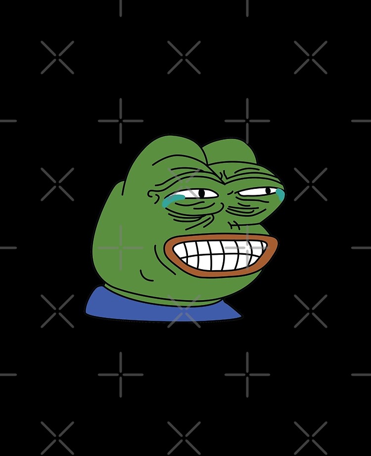 Pepega in HD Twitch Emote | iPad Case & Skin