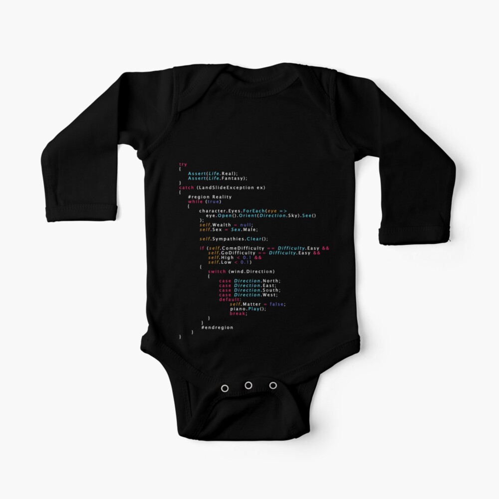 Item preview, Long Sleeve Baby One-Piece designed and sold by ElkeD.