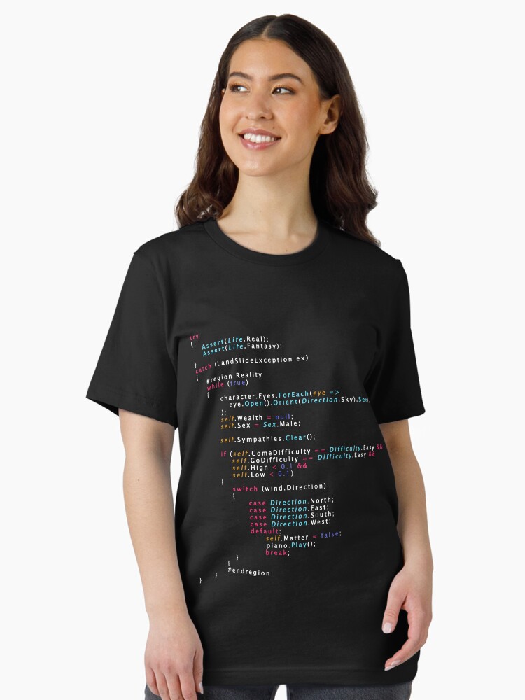 "Is This The Real Life Coding Programming Color" Essential T-Shirt for ...