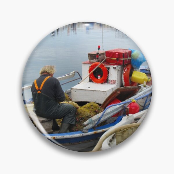 Item preview, FISHERMEN AT WORK.LESBOS. 2 designed and sold by ronsaunders47.