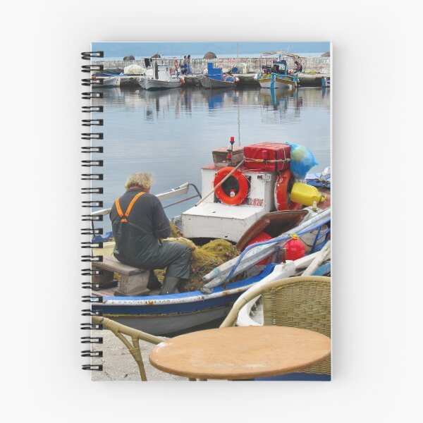 Item preview, FISHERMEN AT WORK.LESBOS. 2 designed and sold by ronsaunders47.