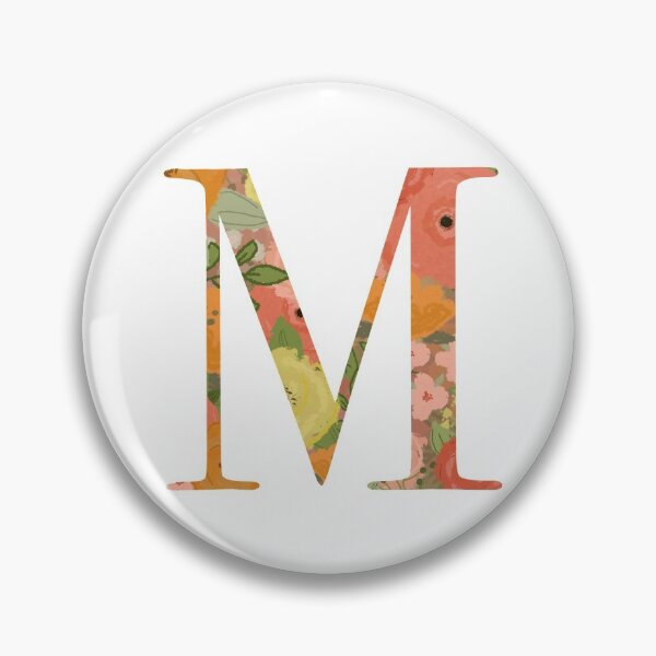 Item preview, Floral M designed and sold by leahlasean.