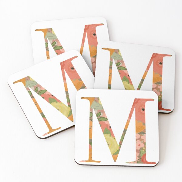 Item preview, Floral M designed and sold by leahlasean.