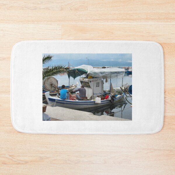 Item preview, FISHERMEN AT WORK.LESBOS. 1 designed and sold by ronsaunders47.