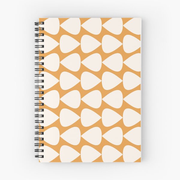 Item preview, Plectrum Geometric Pattern in Ochre Mustard and Cream designed and sold by kierkegaard.