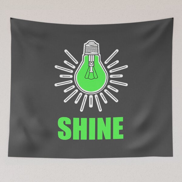 Item preview, green shine  lightbulb designed and sold by weilertsen.