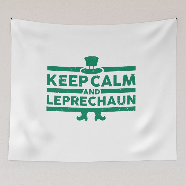 Item preview, Keep calm and leprechaun designed and sold by TheFlipRepublic.