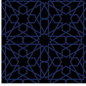 Artwork thumbnail, Geometric Islamic Pattern by NeteDesign