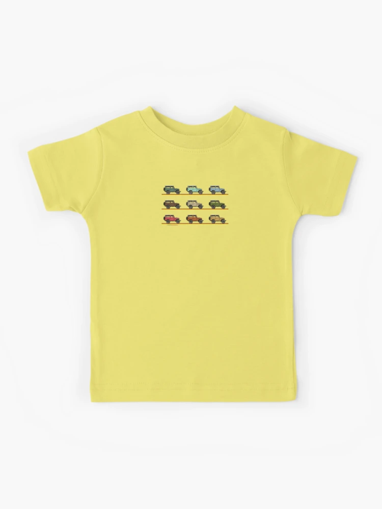 Da-iCE POPUP FJ Tシャツ Photo yellow Toyota FJ40 Land Cruiser 9 Stack