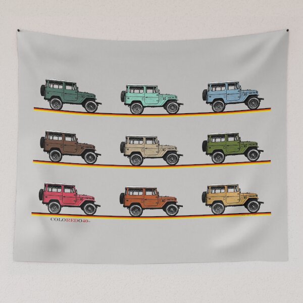 Item preview, Toyota FJ40 Land Cruiser 9 Stack designed and sold by Coloredo.
