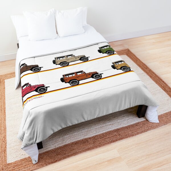 Toyota FJ40 Land Cruiser 9 Stack Comforter