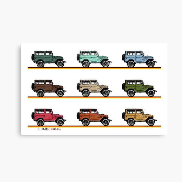 Item preview, Toyota FJ40 Land Cruiser 9 Stack designed and sold by Coloredo.