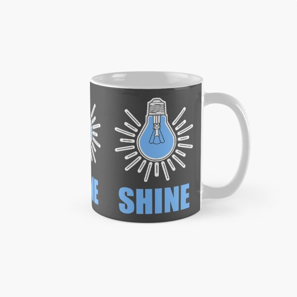 Item preview, blue shine  lightbulb designed and sold by weilertsen.