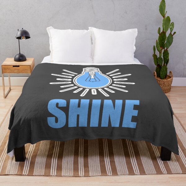 Item preview, blue shine  lightbulb designed and sold by weilertsen.