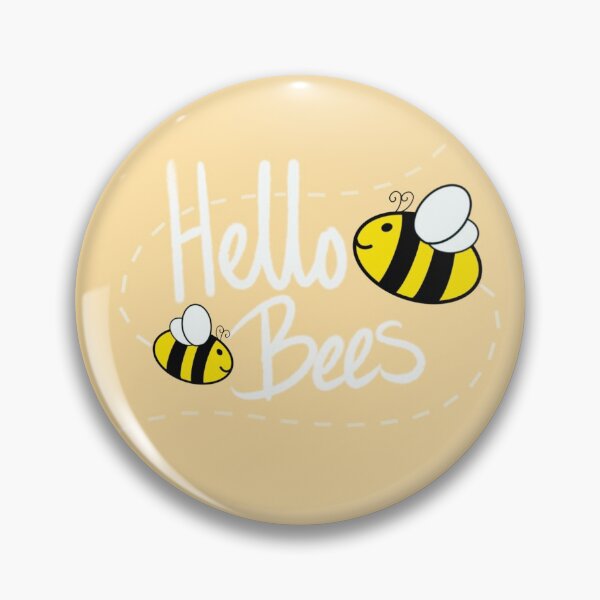 Item preview, Hello Bees - Yellow designed and sold by ThornlessRose.