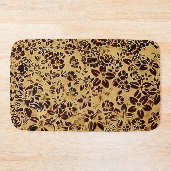 Item preview, Coffee Flower Pattern designed and sold by ClassicalAnime.