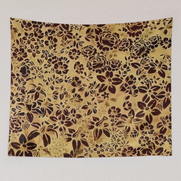 Item preview, Coffee Flower Pattern designed and sold by ClassicalAnime.