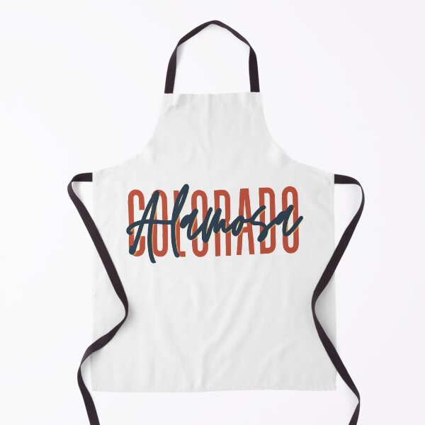 Item preview, Alamosa Colorado // Script Design // State Flag Colors designed and sold by KylieBeth Designs.
