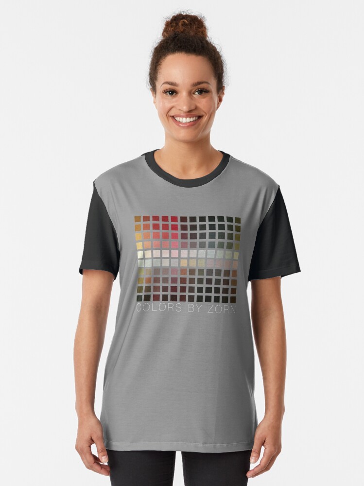 Alternate view of COLORS BY ZORN Graphic T-Shirt