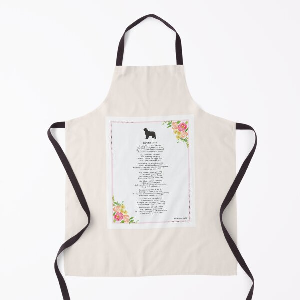 Item preview, Newfie Love Poem on Floral Background - SHE Version designed and sold by Christine Mullis.