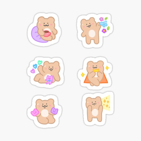 teddy bear polco sticker sticker by glosctp redbubble