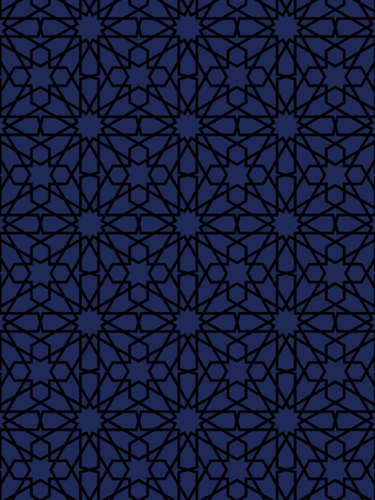 Thumbnail 5 of 5, A-Line Dress, Geometric Islamic Pattern designed and sold by NeteDesign.