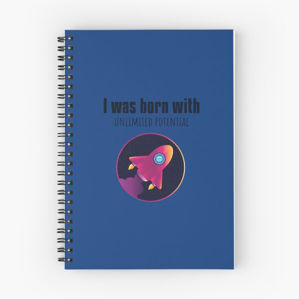 Item preview, I Was Born With Unlimited Potential designed and sold by CactusFamily.