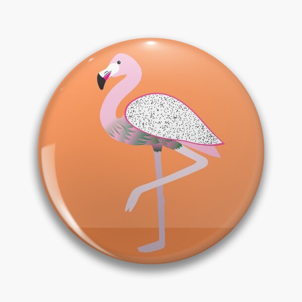 Item preview, Dragonfruit Flamingo (Fruit Bird Series) designed and sold by IAmKayDubs98.